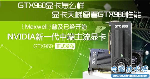 GTX960显卡怎么样 显卡天梯图看GTX960性能