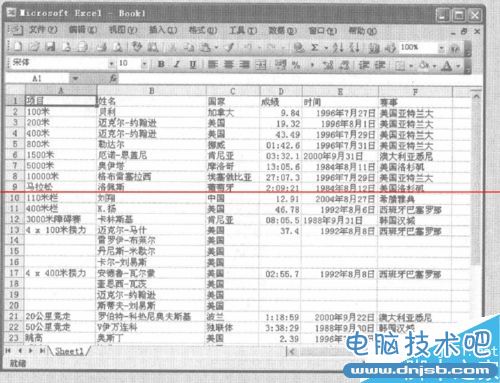 小技巧：把lnternet网页数据导入excel