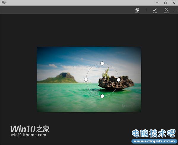 win10新版照片应用 学会美图秀秀就省了