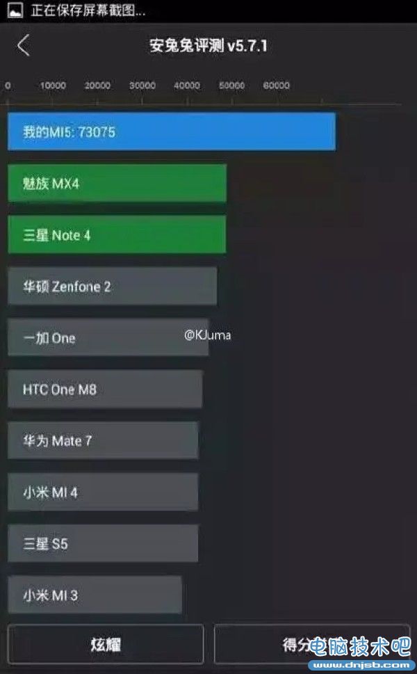 小米5完全曝光：高通骁龙820，跑分超7万