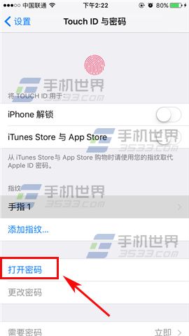 苹果iPhoneSE复杂密码设置方法