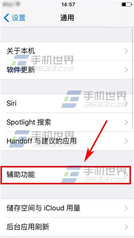 苹果iPhone6sPlus怎么设置粗字体