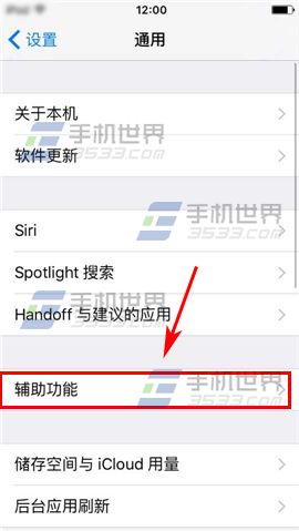 苹果iPhone6S小白点开启方法