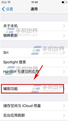 苹果iPhone6S摇动撤销文字怎么关闭