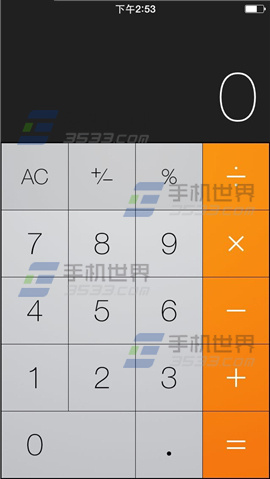 iPhone6Plus科学计算器在哪