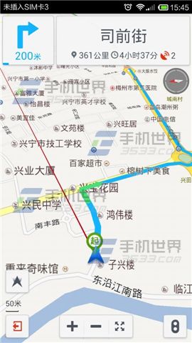 云地图如何进行路线导航