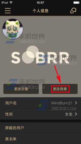 Sobrr如何更改主页背景