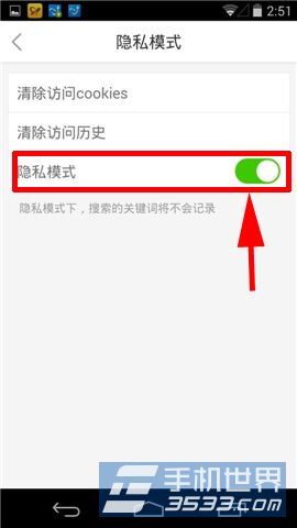 360搜索隐私模式怎么开启