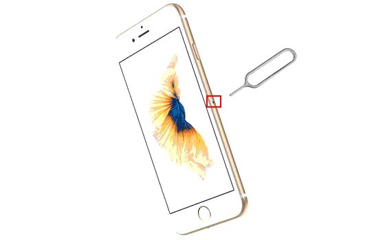 苹果iPhone7插SIM卡方法