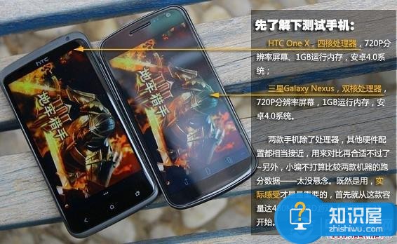 三星双核与HTC四核手机配置对比