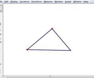 几何画板怎么画半圆 几何画板半圆制作教程