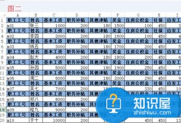 Excel如何批量插入表头2