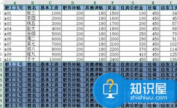 Excel如何批量插入表头4