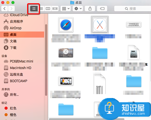 苹果Mac OS X怎么以缩略图形式显示图片方法 mac图片用缩略图形式怎么做步骤