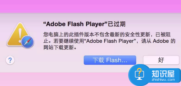 mac显示flash已过期无法使用吗 苹果电脑显示flash已过期怎么办