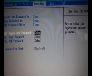 笔记本BIOS密码设置教程 电脑怎么设置bios密码