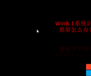 Win8.1系统启动后黑屏的处理办法 如何解决Win8.1系统启动后黑屏