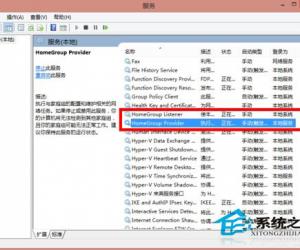 Win8.1系统禁用家庭组服务的步骤 Win8.1系统怎么禁用家庭组服务