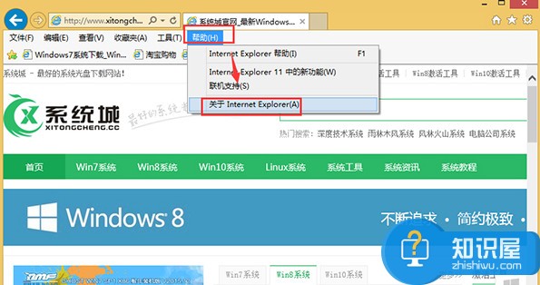 win8.1如何查看ie版本