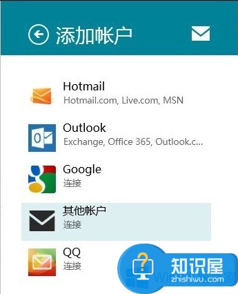 Win8.1系统添加电子邮件账户方法 Win8.1系统该如何添加电子邮件账户