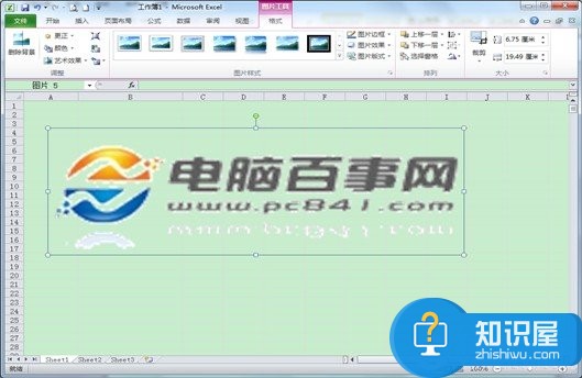 Excel怎么设置图片透明度 excel2010图片透明设置教程