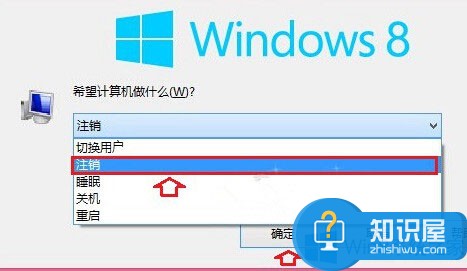 Win8系统怎么注销详解 Win8系统注销功能在哪个位置