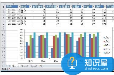 Excel中2010版进行创建柱形图的操作方法 Excel中2010版进行创建柱形图的操作步骤