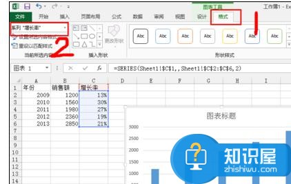 Excel中2013版进行添加次坐标轴的操作技巧 Excel中2013版进行添加次坐标轴的操作步骤