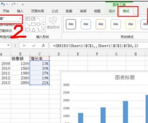 Excel中2013版进行添加次坐标轴的操作技巧 Excel中2013版进行添加次坐标轴的操作步骤