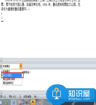 word2010怎么删除尾注横线 word2010删除尾注横线的方法