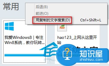 Win8如何使用IE10转到复制的地址功能 Win8IE10转到复制的地址功能有什么用