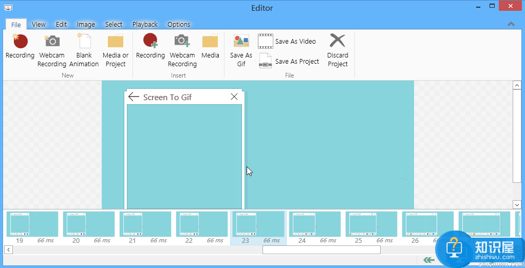 ScreenToGif——方便可靠的gif动画录制软件