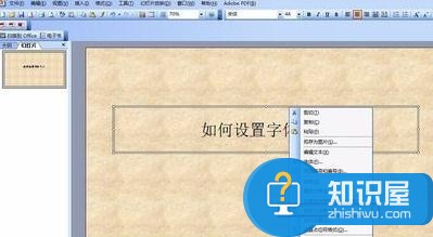 PPT2007中文版怎么设置字体飞入效果 PPT2007设置字体添加飞入效果的方法