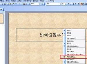 PPT2007中文版怎么设置字体飞入效果 PPT2007设置字体添加飞入效果的方法