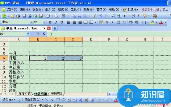 WPS表格怎么制作记账本 WPS表格制作个性记账本的方法