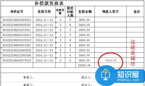 Excel表格怎样添加减法函数公式 excel添加减法公式的方法