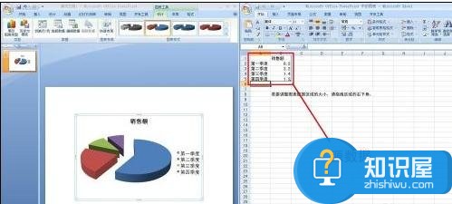 powerpoint中怎样画饼图 powerpoint做制作饼图的方法