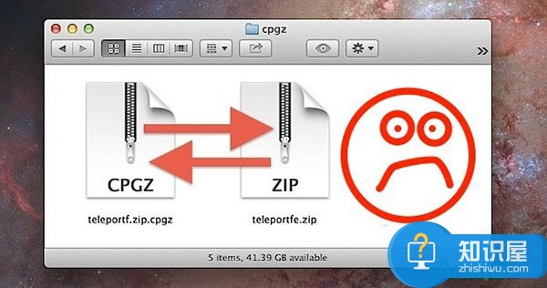 Mac上zip文件解压出cpgz怎么办  苹果mac解压zip变cpgz解决方法