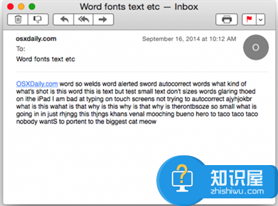 苹果Mac电脑邮件字体大小如何修改 怎么更改Mac中的邮件字体大小教程