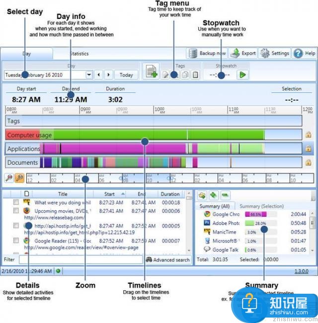 ManicTime——有意思的个人时间分析与跟踪工具，把您丢失的时间找回来吧！