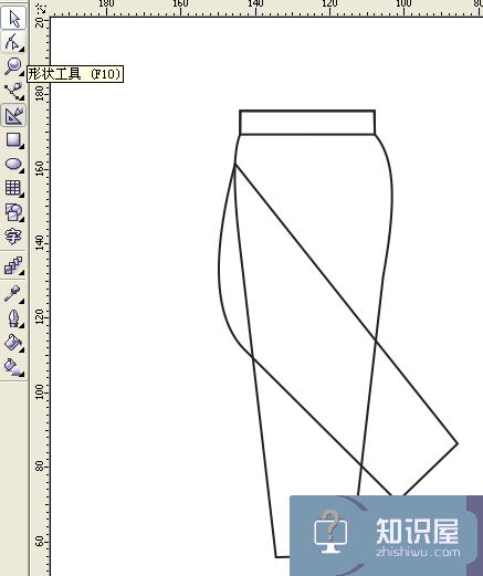 使用CorelDraw 12制作休闲裤的具体操作步骤