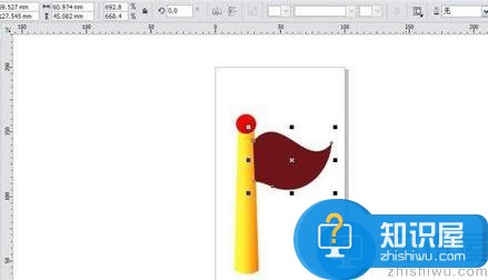 coreldraw怎么画旗帜？cdr如何制作旗帜？