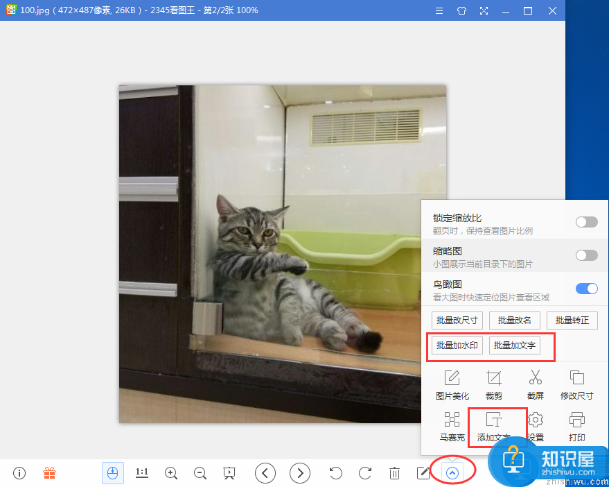 2345看图王怎么添加文字？2345看图王给图片添加文字的方法