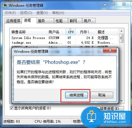 如何快速强制关闭电脑正在运行的软件 Win7系统下怎么强制关闭无法关闭的进程