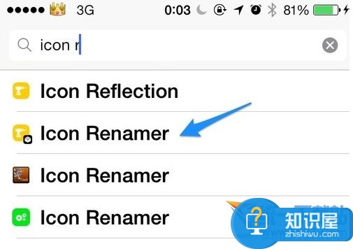 iPhone6 plus怎么修改图标名字？