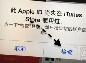 此apple id尚未在itunes使用过怎么办 苹果提示此apple id尚未在itunes商店使用过