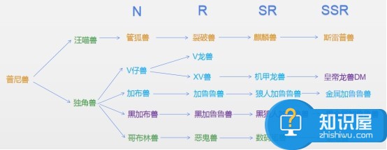 数码宝贝：相遇数码兽进化链整理 进化形态属性一览