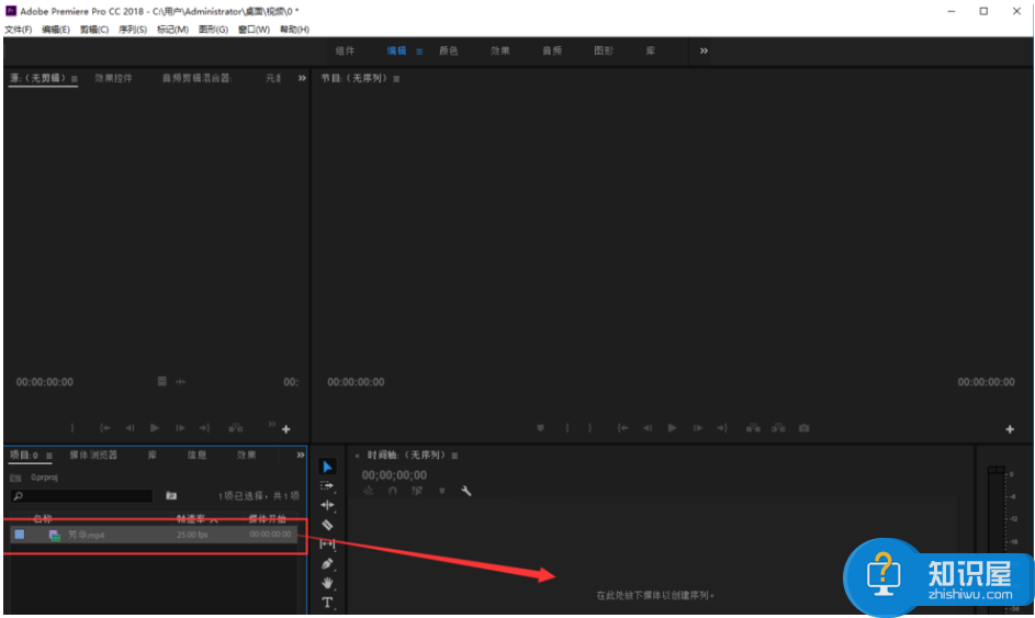 Premiere视频调色处理，将彩色画面转变成黑白色