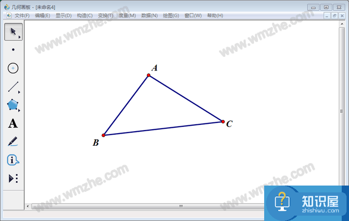 几何画板应用教学，如何构造出过三点的圆？