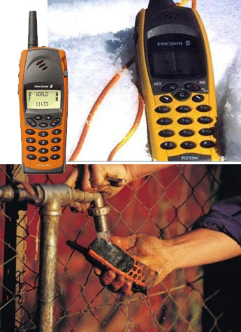 三防手机的起源--爱立信R250 pro
